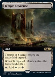 Temple of Silence (Extended Art) [Core Set 2021]