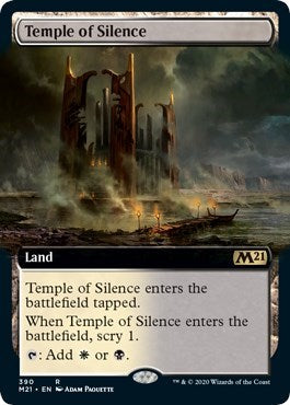 Temple of Silence (Extended Art) [Core Set 2021]