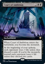 Court of Ambition (Extended Art) [Commander Legends]