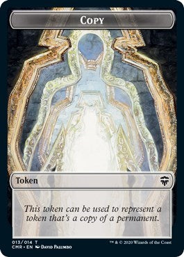 Copy // Golem Double-sided Token [Commander Legends]