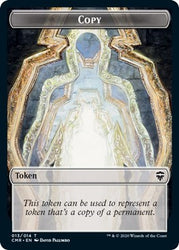 Copy // Golem Double-sided Token [Commander Legends]