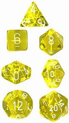 Chessex: Translucent Polyhedral Dice Set