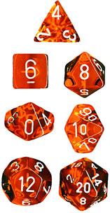 Chessex: Translucent Polyhedral Dice Set