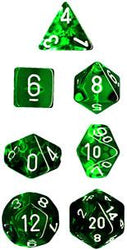 Chessex: Translucent Polyhedral Dice Set