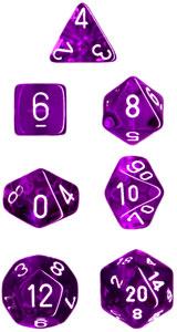 Chessex: Translucent Polyhedral Dice Set