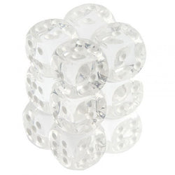 Chessex: D6 Translucent Dice Set - 16mm x 12
