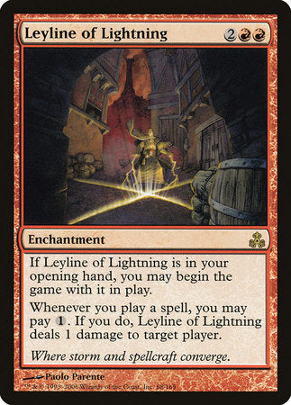 Leyline of Lightning [Guildpact] | Oasis Games Chile