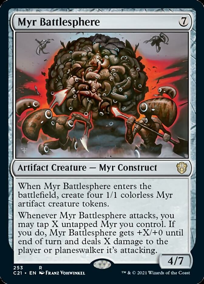 Myr Battlesphere [Commander 2021]