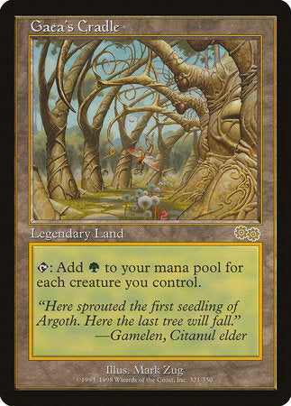 PORTUGUESE Gaea's Cradle [Urza's Saga]