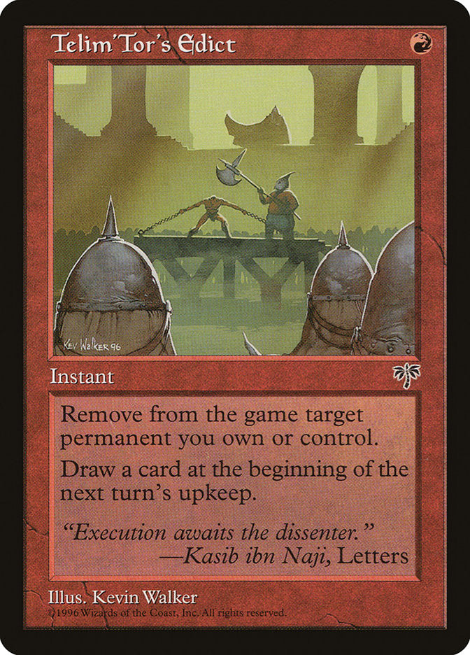 Telim'Tor's Edict [Mirage] | Oasis Games Chile