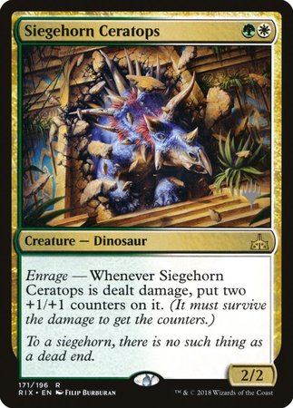 Siegehorn Ceratops [Promo Pack]