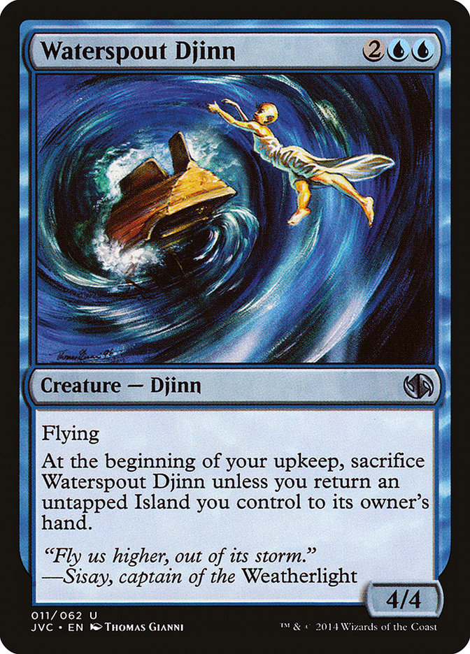 Waterspout Djinn [Duel Decks Anthology] | Oasis Games Chile