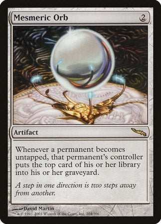 T-CHINESE Mesmeric Orb [Mirrodin]