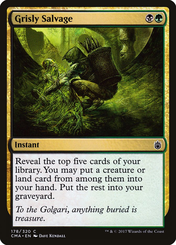 Grisly Salvage [Commander Anthology] | Oasis Games Chile