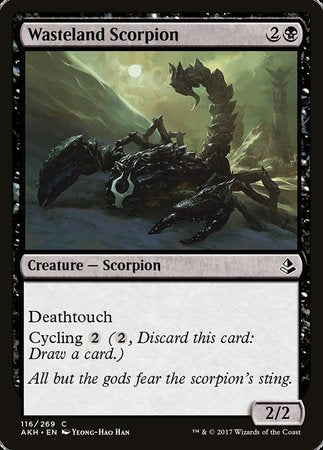 Wasteland Scorpion [Amonkhet] | Oasis Games Chile