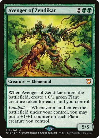 Avenger of Zendikar [Commander 2018] | Oasis Games Chile