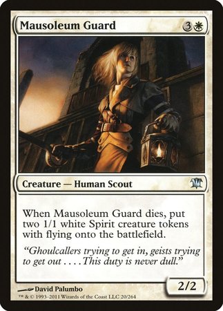 Mausoleum Guard [Innistrad] | Oasis Games Chile