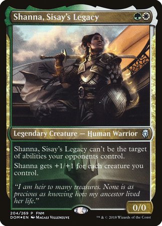 Shanna, Sisay's Legacy (FNM Promo) [Dominaria Promos]