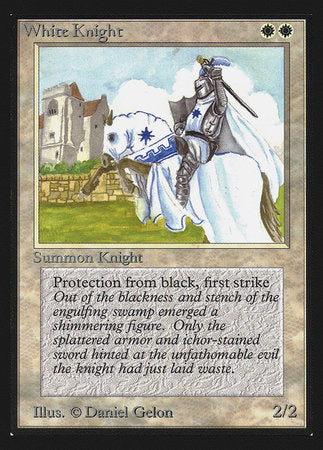 White Knight (IE) [Intl. Collectorsâ€™ Edition]