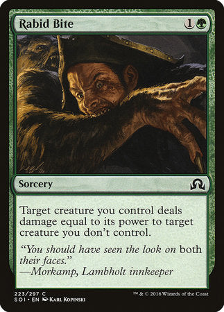 Rabid Bite [Shadows over Innistrad] | Oasis Games Chile