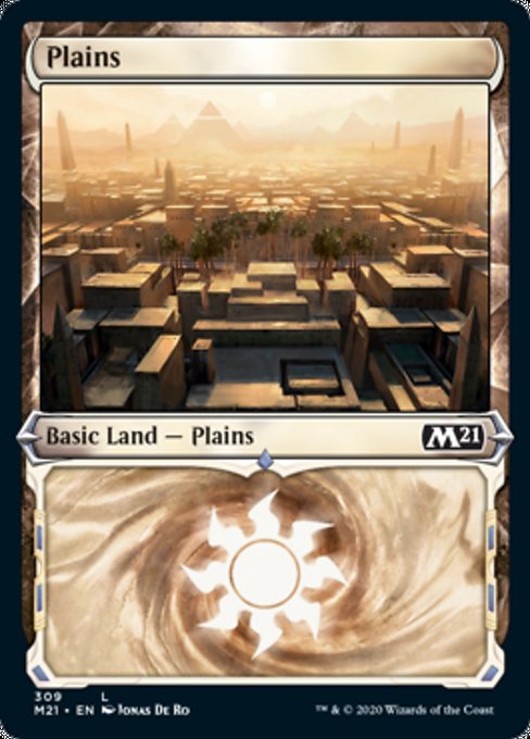 Plains (Showcase) [Core Set 2021]