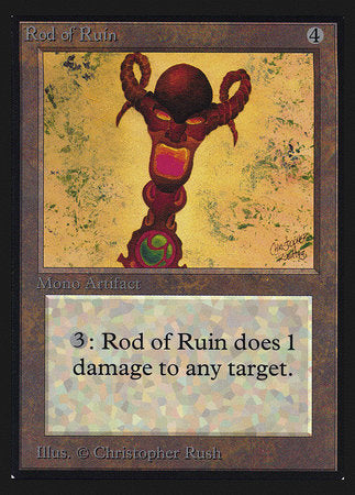 Rod of Ruin (IE) [Intl. Collectorsâ€™ Edition]