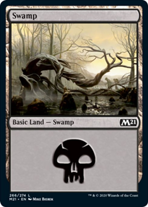 Swamp (266) [Core Set 2021]