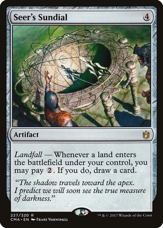 Seer's Sundial [Commander Anthology] | Oasis Games Chile