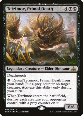 Tetzimoc, Primal Death [Promo Pack]