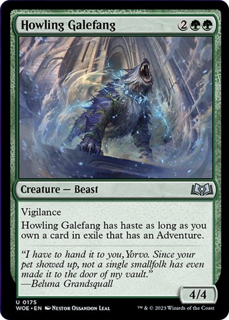 Howling Galefang [Wilds of Eldraine]