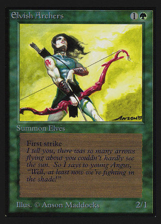 Elvish Archers (IE) [Intl. Collectorsâ€™ Edition]