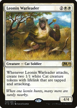 Leonin Warleader [Promo Pack]
