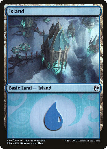 Island (B10) [Ravnica Allegiance Guild Kit]