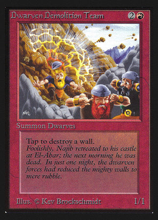Dwarven Demolition Team (IE) [Intl. Collectorsâ€™ Edition]