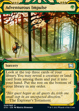 JAPANESE Adventurous Impulse [Strixhaven Mystical Archive]