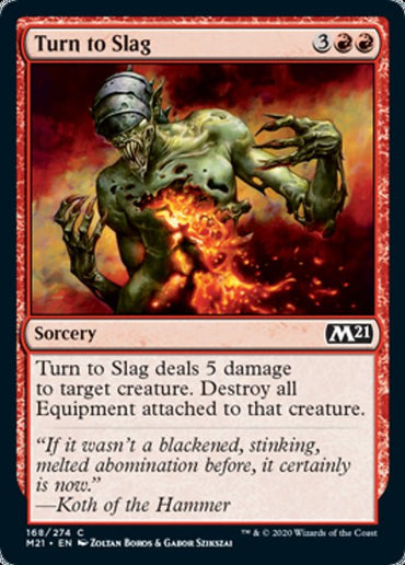 Turn to Slag [Core Set 2021]