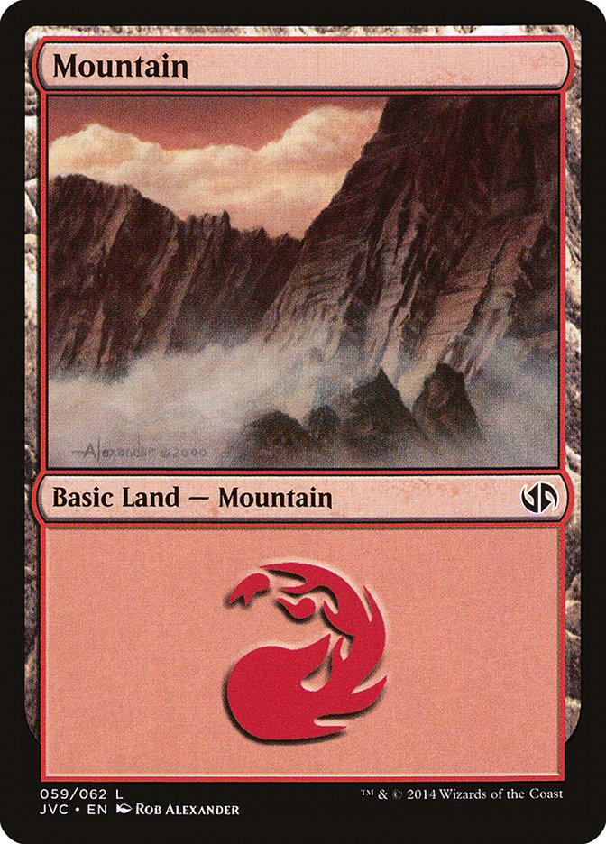 Mountain (61) [Duel Decks Anthology] | Oasis Games Chile