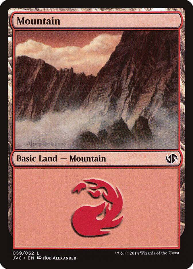 Mountain (61) [Duel Decks Anthology] | Oasis Games Chile