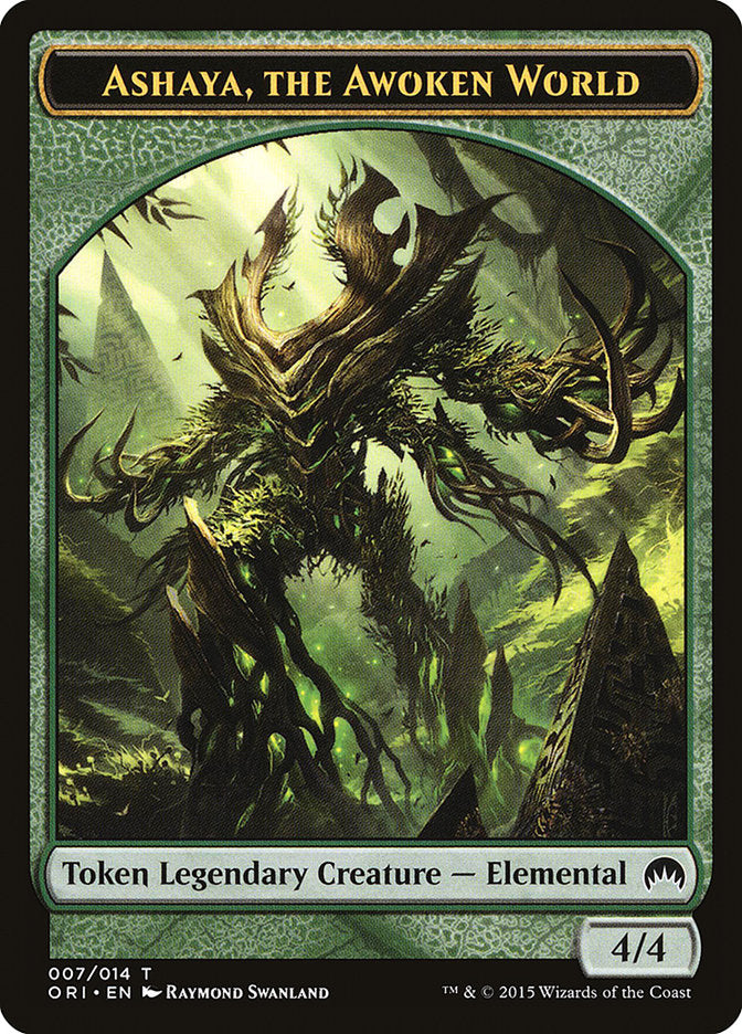 Ashaya, the Awoken World [Magic Origins Tokens] | Oasis Games Chile
