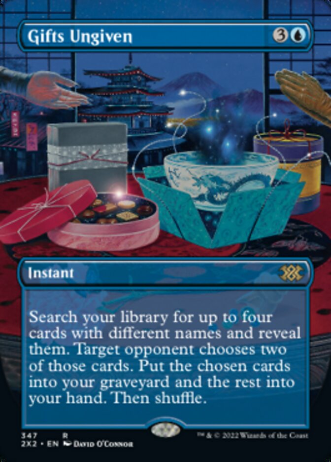 Gifts Ungiven (Borderless Alternate Art) [Double Masters 2022]