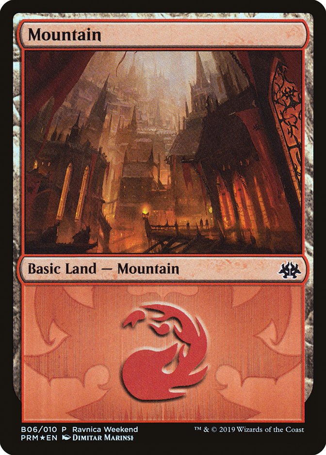 Mountain (B06) [Ravnica Allegiance Guild Kit]