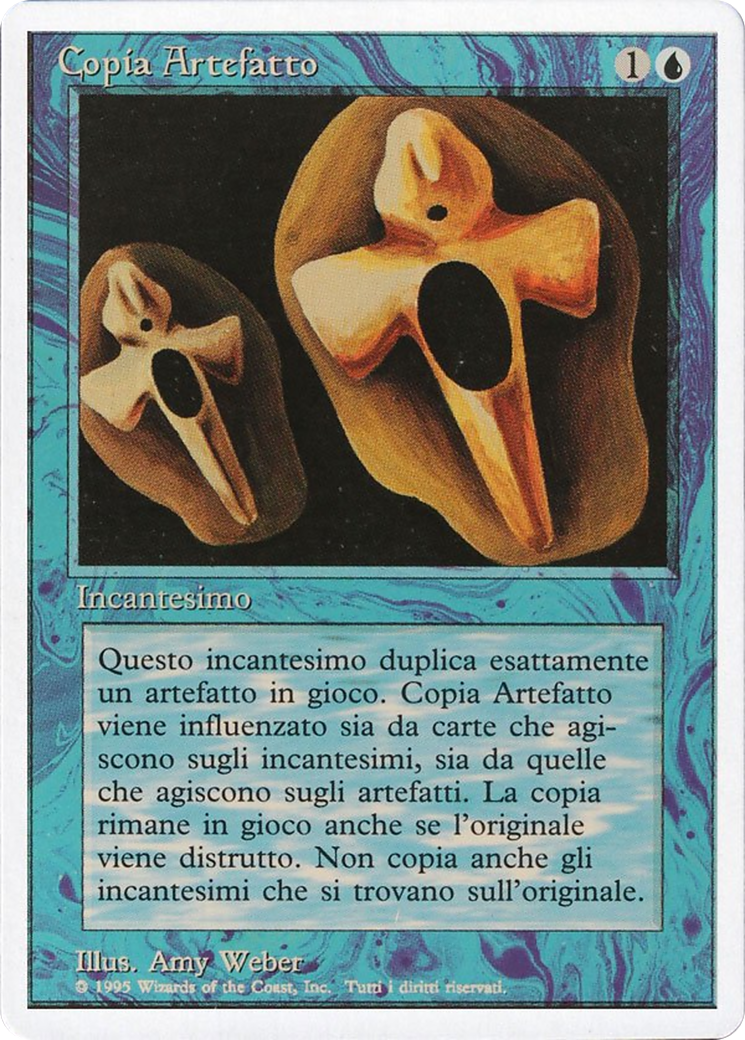 ITALIAN Copy Artifact [Revised Edition (Foreign White Border)]