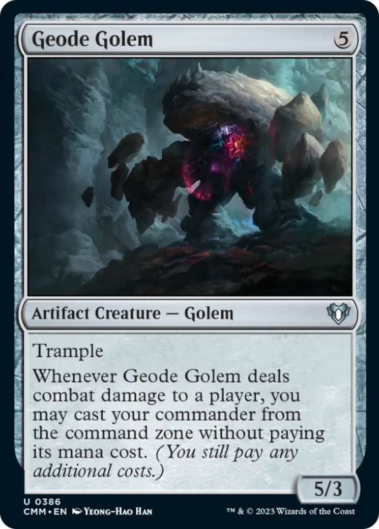 Geode Golem [Commander Masters]