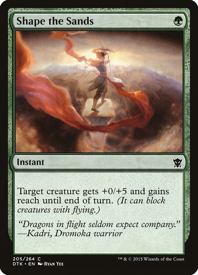 Shape the Sands [Dragons of Tarkir] | Oasis Games Chile