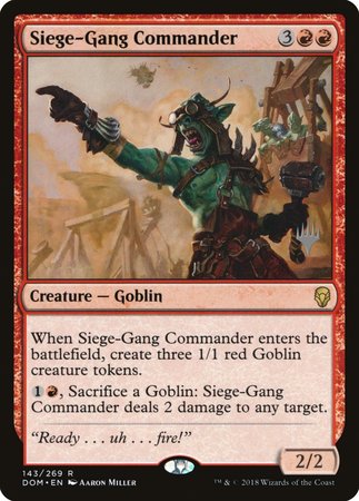 Siege-Gang Commander [Promo Pack]