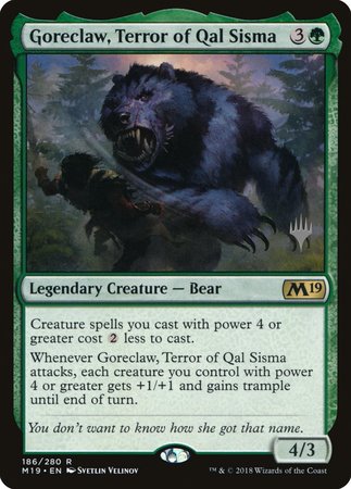 Goreclaw, Terror of Qal Sisma [Promo Pack]