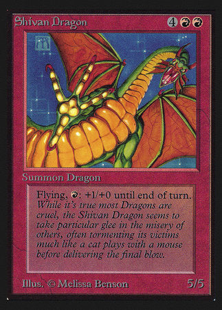 Shivan Dragon (IE) [Intl. Collectorsâ€™ Edition]