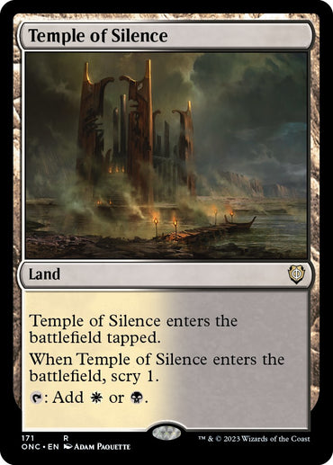 Temple of Silence [Phyrexia: All Will Be One Commander]
