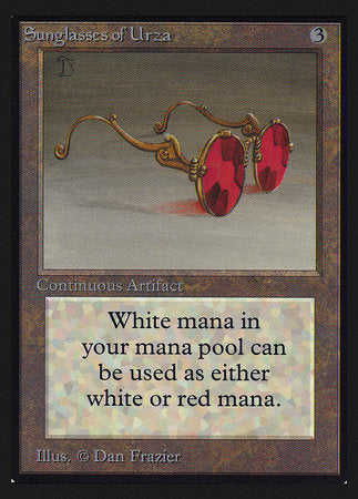 Sunglasses of Urza (IE) [Intl. Collectorsâ€™ Edition]