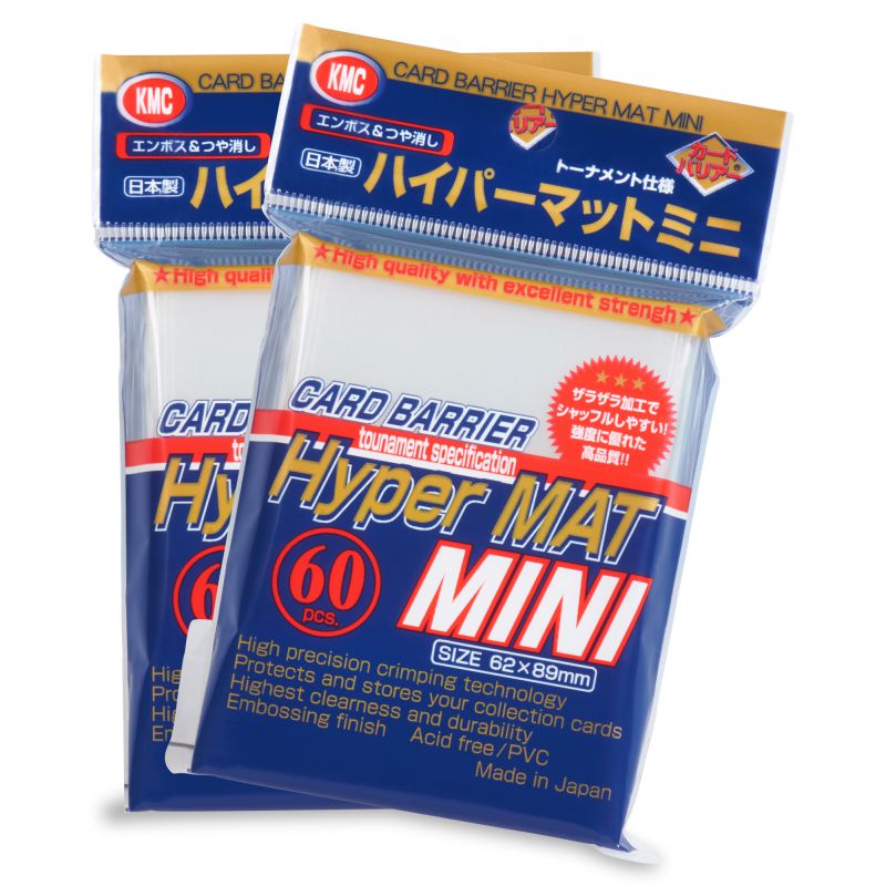 KMC Hyper MATTE Mini Sleeves